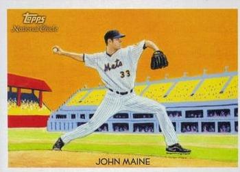 2010 Topps National Chicle - Umbrella Red Back #181 John Maine Front