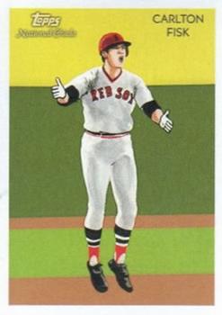 2010 Topps National Chicle - Umbrella Red Back #218 Carlton Fisk Front