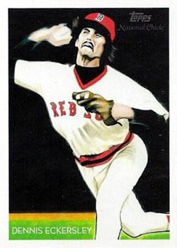 2010 Topps National Chicle - Umbrella Red Back #221 Dennis Eckersley Front