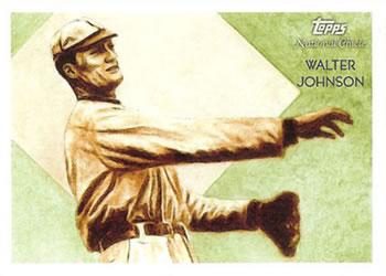 2010 Topps National Chicle - Umbrella Red Back #239 Walter Johnson Front