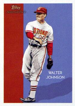 2010 Topps National Chicle - Umbrella Red Back #290 Walter Johnson Front