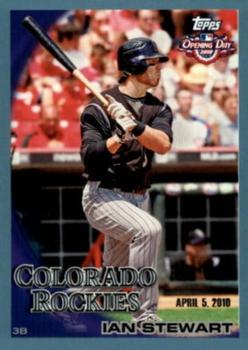 2010 Topps Opening Day - Blue #101 Ian Stewart Front