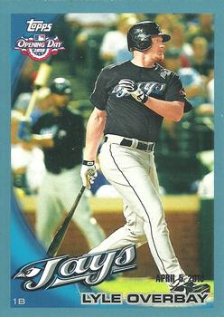 2010 Topps Opening Day - Blue #117 Lyle Overbay Front