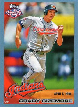 2010 Topps Opening Day - Blue #160 Grady Sizemore Front