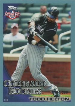 2010 Topps Opening Day - Blue #173 Todd Helton Front