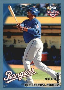 2010 Topps Opening Day - Blue #176 Nelson Cruz Front