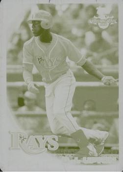 2010 Topps Opening Day - Printing Plates Yellow #192 B.J. Upton Front