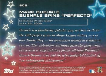 2010 Topps Opening Day - Superstar Celebrations #SC2 Mark Buehrle Back