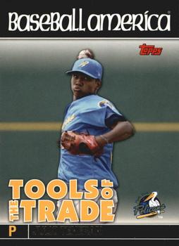 2010 Topps Pro Debut - Baseball America's Tools of the Trade #TT22 Julio Teheran Front