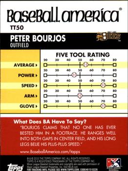2010 Topps Pro Debut - Baseball America's Tools of the Trade #TT50 Peter Bourjos Back