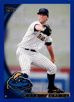 2010 Topps Pro Debut - Blue #35 Jeremy Bleich Front