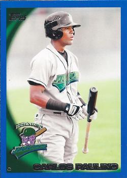 2010 Topps Pro Debut - Blue #46 Carlos Paulino Front