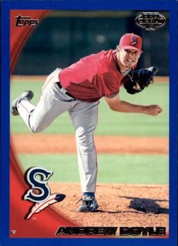 2010 Topps Pro Debut - Blue #69 Andrew Doyle Front