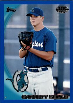 2010 Topps Pro Debut - Blue #101 Garrett Gould Front