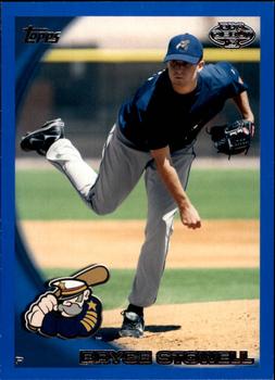2010 Topps Pro Debut - Blue #131 Bryce Stowell Front