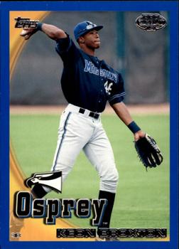 2010 Topps Pro Debut - Blue #190 Keon Broxton Front