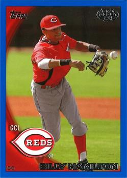 2010 Topps Pro Debut - Blue #258 Billy Hamilton Front