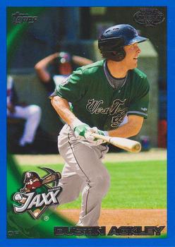 2010 Topps Pro Debut - Blue #307 Dustin Ackley Front