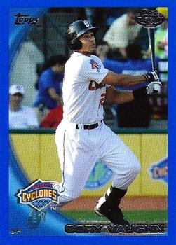 2010 Topps Pro Debut - Blue #324 Cory Vaughn Front