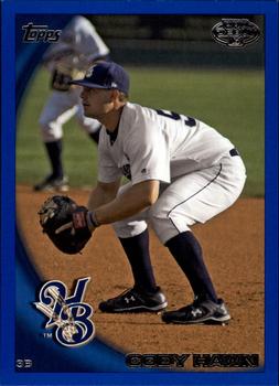 2010 Topps Pro Debut - Blue #386 Cody Hawn Front