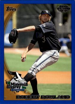 2010 Topps Pro Debut - Blue #413 Robby Rowland Front