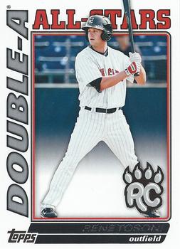 2010 Topps Pro Debut - Double-A All-Stars #DA-25 Rene Tosoni Front