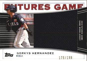 2010 Topps Pro Debut - Futures Game Relic #FGR-GH Gorkys Hernandez Front
