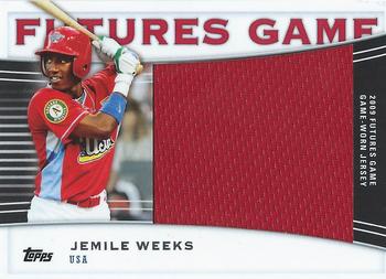2010 Topps Pro Debut - Futures Game Relic #FGR-JW Jemile Weeks Front