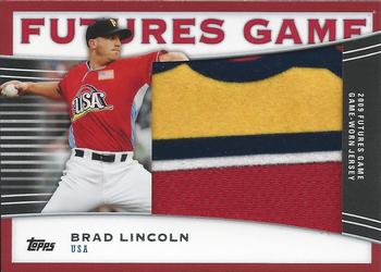 2010 Topps Pro Debut - Futures Game Patch #FGR-BL Brad Lincoln Front