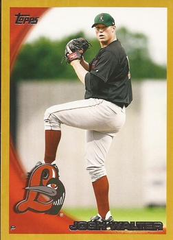 2010 Topps Pro Debut - Gold #218 Josh Walter Front