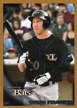 2010 Topps Pro Debut - Gold #227 Todd Frazier Front