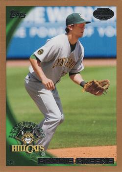 2010 Topps Pro Debut - Gold #292 Brodie Greene Front