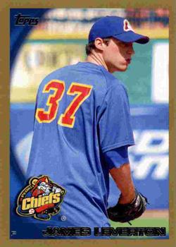 2010 Topps Pro Debut - Gold #375 James Leverton Front