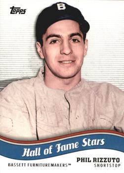 2010 Topps Pro Debut - Hall of Fame Stars #HOF-3 Phil Rizzuto Front