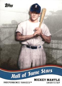 2010 Topps Pro Debut - Hall of Fame Stars #HOF-7 Mickey Mantle Front