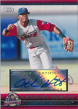 2010 Topps Pro Debut - Prospect Autographs #PDA-AH Anthony Hewitt Front