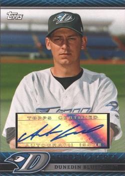 2010 Topps Pro Debut - Prospect Autographs #PDA-AL Andrew Liebel Front
