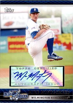 2010 Topps Pro Debut - Prospect Autographs #PDA-MM Mike Montgomery Front