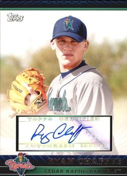 2010 Topps Pro Debut - Prospect Autographs #PDA-RC Ryan Chaffee Front