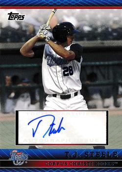 2010 Topps Pro Debut - Prospect Autographs #PDA-TS T.J. Steele Front