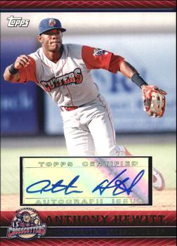 2010 Topps Pro Debut - Prospect Autographs Gold #PDA-AH Anthony Hewitt Front