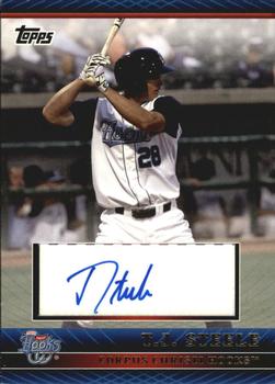 2010 Topps Pro Debut - Prospect Autographs Gold #PDA-TS T.J. Steele Front