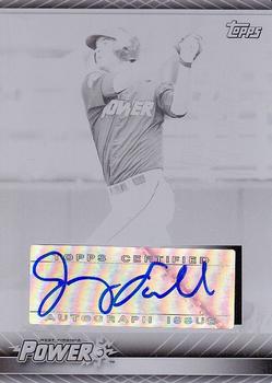 2010 Topps Pro Debut - Prospect Autographs Printing Plates Black #PDA-JF Jeremy Farrell Front