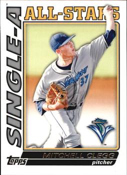 2010 Topps Pro Debut - Single-A All-Stars #SA-14 Mitchell Clegg Front
