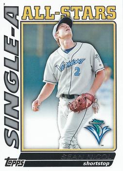 2010 Topps Pro Debut - Single-A All-Stars #SA-17 Sean Nicol Front