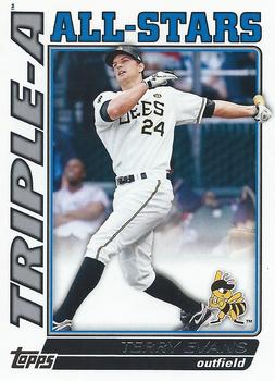 2010 Topps Pro Debut - Triple-A All-Stars #TA-21 Terry Evans Front