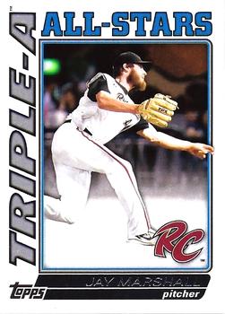 2010 Topps Pro Debut - Triple-A All-Stars #TA-28 Jay Marshall Front