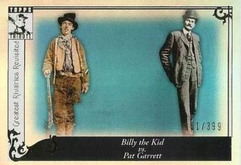 2010 Topps Tribute - Blue #GR-94 Billy the Kid vs. Pat Garrett Front