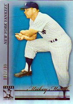 2010 Topps Tribute - Blue #50 Mickey Mantle Front