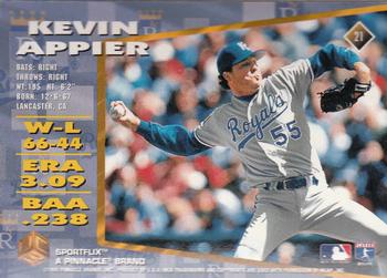 1995 Sportflix UC3 #21 Kevin Appier Back